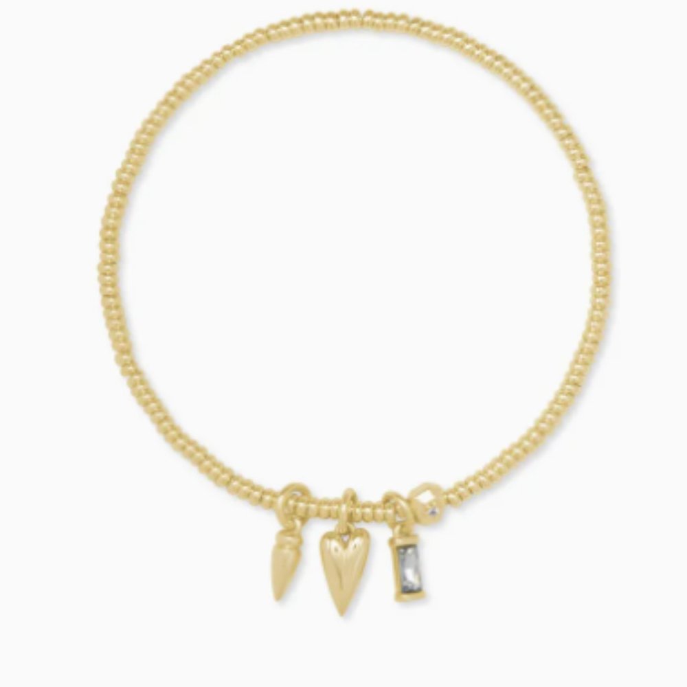 NWT Kendra Scott Zoey Charm Stretch Bracelet